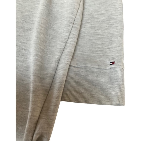 TOMMY HILFIGER WOMENS PULLOVER HOODIE SWEATSHIRT LONG LENGTH SIZE LARGE - Picture 4 of 4